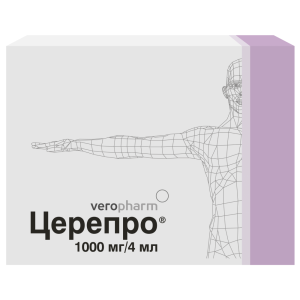 Купить: Церепро 25 % 4 мл 5 шт раствор для внутривенного и внутримышечного введения
