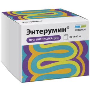 Купить: Энтерумин Реневал 800 мг 30 шт капсулы