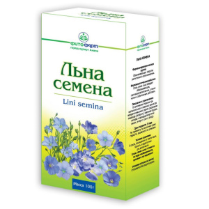 Купить: Лен семена 100 г пачка