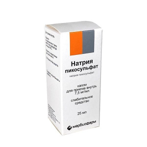 Купить: Натрия Пикосульфат 7,5 мг/мл 25 мл капли для внутреннего применения 