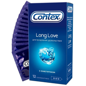 Купить: Contex Long Love презервативы продлевающие половой акт 12 шт.