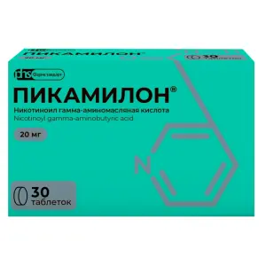 Купить Пикамилон 20 мг 30 шт таблетки