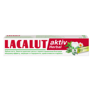 Купить: Lacalut Activ Herbal 50 мл паста зубная