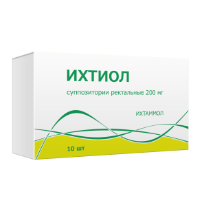 Купить: Ихтиол 10 шт суппозитории ректальные