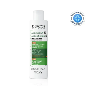Купить: Vichy Dercos DS 200 мл шампунь-кондиционер  интенсивный увлажняющий  для волос против перхоти и себореи  2в1