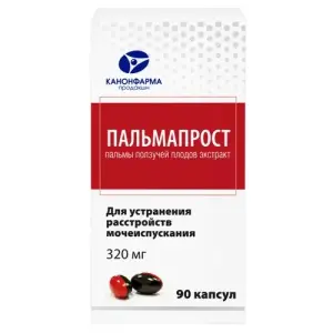 Купить Пальмапрост 320 мг 90 шт капсулы