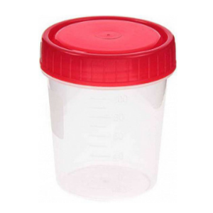 Купить: Контейнер 120 мл для сбора биоматериалов стерильный