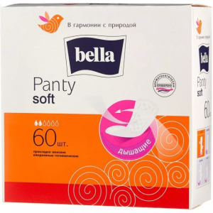 Купить: Bella Panty soft 60 шт прокладки ежедневные