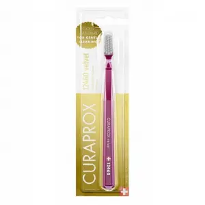 Купить Сuraprox velvet зубная щетка Артикул CS12460 0,08 мм мегасофт бордовая