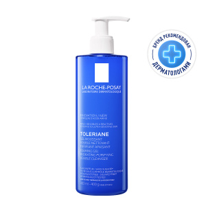 Купить: La Roche-Posay Toleriane 400 мл гель-пенка очищающая  для умывания лица двойного действия