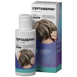 Купить: Сертаверин 2 % 75 мл шампунь