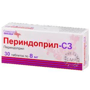 Купить Периндоприл-СЗ 8 мг 30 шт таблетки