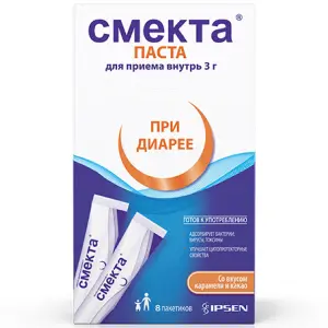 Купить Смекта 3 г 8 шт паста для внутреннего применения карамель-какао