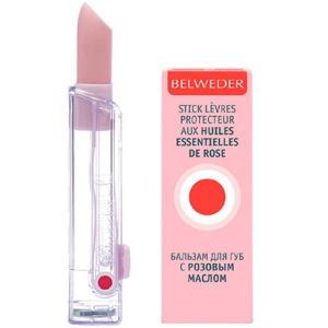 Купить: Belweder 4 г бальзам для губ масло розовое