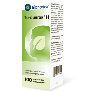 Купить: Тонзилгон Н 100 мл капли