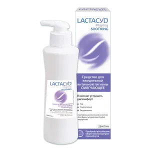 Купить Лактацид Фарма Soothing 250 мл смягчающий средство для интимной гигиены
