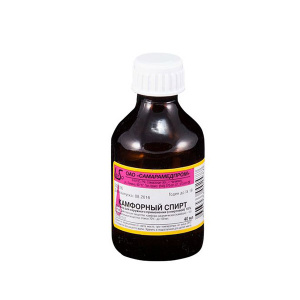 Купить: Камфорный Спирт 10% 40 мл раствор для наружного применения