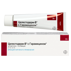 Купить: Целестодерм В с Гарамицином 0,1% 30 г крем для наружного применения