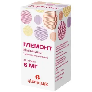 Купить Глемонт 5 мг 28 шт таблетки жевательные
