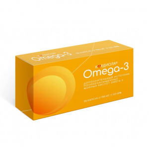Купить: Омега-3 700 мг 30 шт капсулы Кардиола
