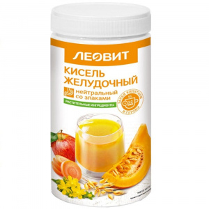 Купить: Леовит Кисель Желудочный нейтральный со злаками 400 г банка