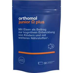 Купить: Orthomol Junior Omega plus таблетки жевательные курс 30 дней