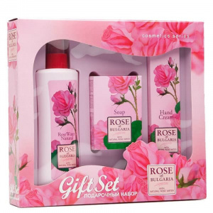 Купить: Rose of Вulgaria набор №2 вода+мыло 100г+ крем д/рук