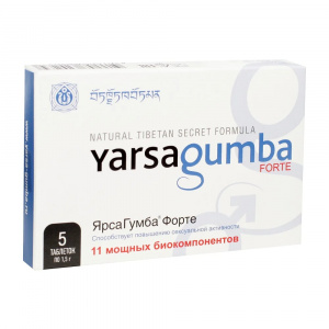 Купить: Ярсагумба Форте 1,5 г 5 шт таблетки