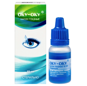 Купить: Оку-Оку 10 мл капли глазные