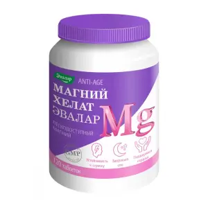 Купить Anti-Age Магний хелат Эвалар 120 шт таблетки