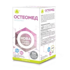 Купить: Остеомед 505 мг 60 шт таблетки покрытые оболочкой