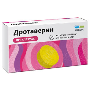 Купить: Дротаверин Реневал 40 мг 56 шт таблетки