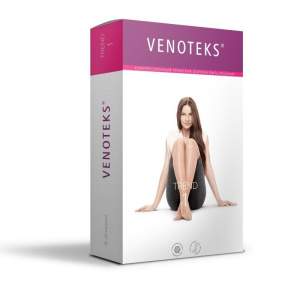 Купить: Venoteks колготки компрессионные для беременных размер L Артикул 1C400 дымчатые