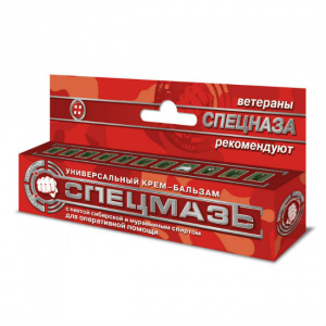 Купить: Спецмазь 44 мл крем-бальзам универсальный с пихтой сибирской и муравьиным спиртом