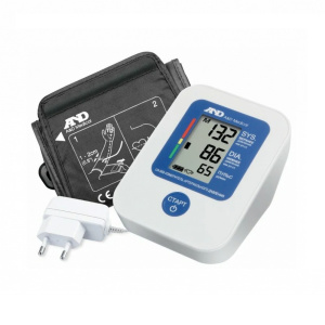 Купить: AND UA-888 тонометр автоматический на плечо с адаптером и универсальной манжетой 23-37 см
