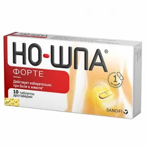Купить Но-шпа Форте 80 мг 10 шт таблетки