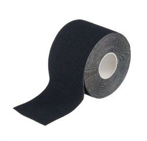 Купить: Кинезио Тейп пластырь 5 см × 5 м чёрный
