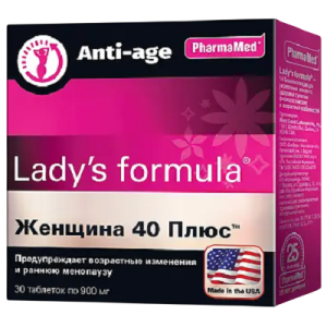 Купить: Lady's formula Женщина 40 Плюс 30 шт таблетки