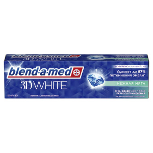 Купить: Blend-a-Med 3D White 100 мл паста зубная трехмерное отбеливание