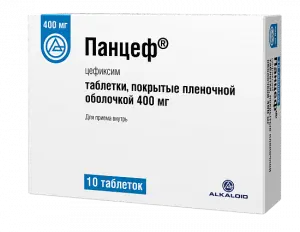 Купить Панцеф 400 мг 10 шт таблетки покрытые пленочной оболочкой