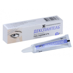 Купить: Декспантель 5 % 5 г гель для глаз