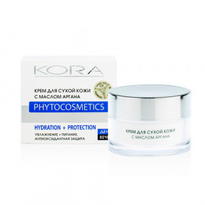 Купить: Kora 50 мл крем для сухой кожи масло арганы