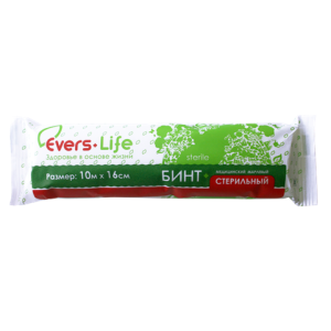 Купить: Evers Live 10 м х 16 см бинт стерильный