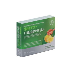 Купить: Фитоледенцы 20 шт леденцы лимон-мед 