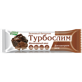 Купить: Турбослим 50 г батончик шоколадный кекс