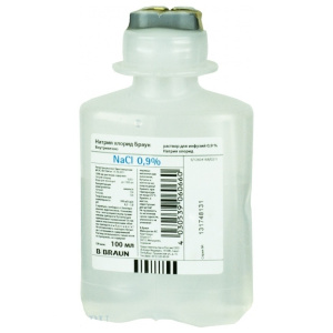 Купить: Натрия хлорид-Браун 0,9% 100 мл 20 шт раствор для инфузий