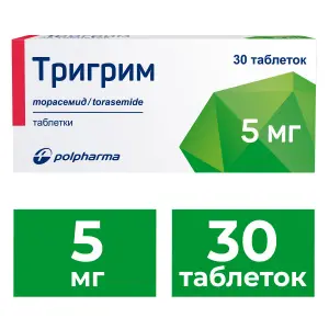 Купить Тригрим 5 мг 30 шт таблетки