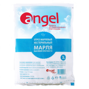 Купить: Angel 3 м х 90 см марля медицинская плотность 32 г/м²