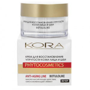 Купить: Kora 50 мл крем для лица и шеи для восстанавления упругости кожи с эффектом ботокса