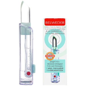 Купить: Belweder 4 г помада гигиеническая защитно-увлажняющая алоэ-ромашка-бисаболол